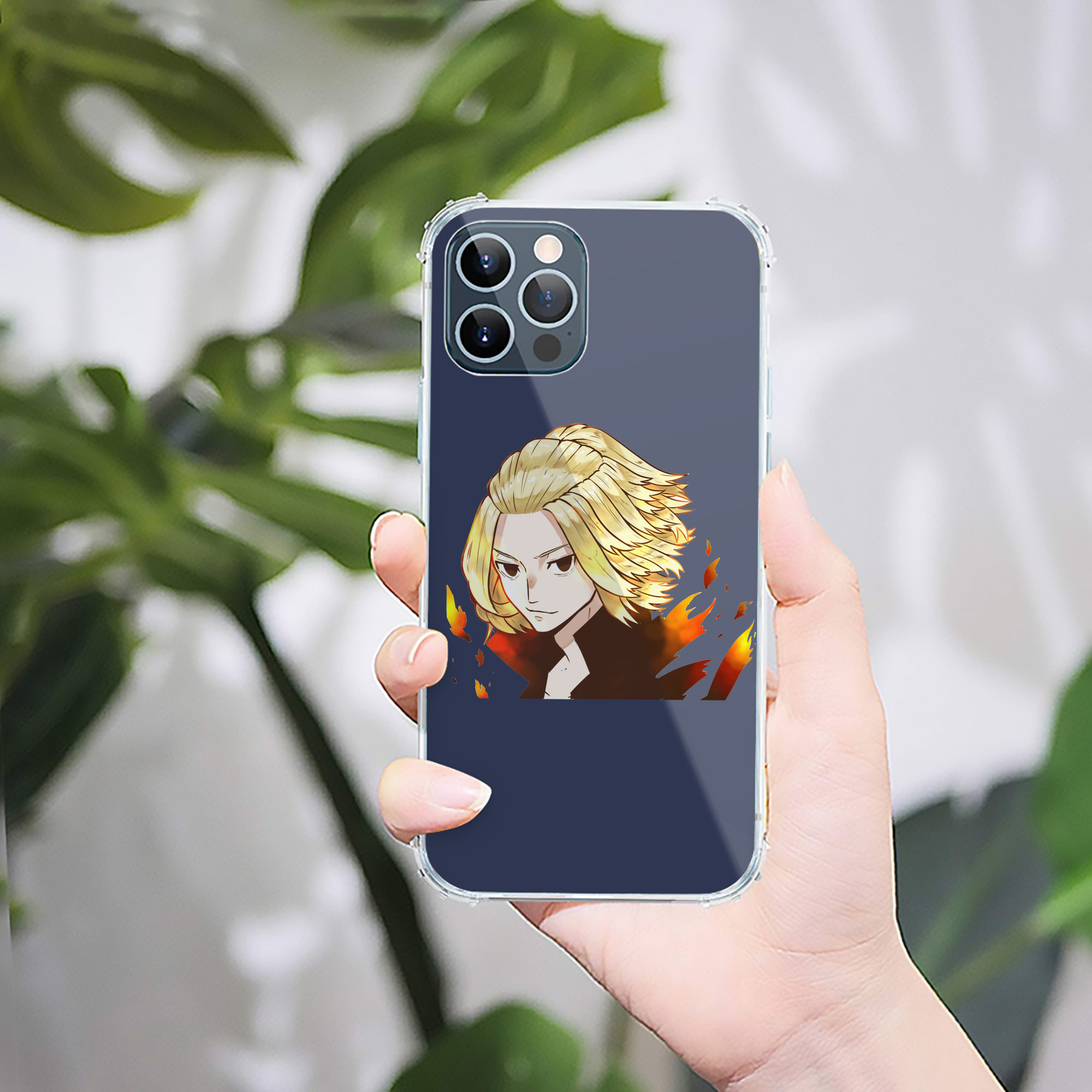 （画像用） 東京リベンジャーズ Tokyo Revengers 【iPhone 12シリーズ対応】透明スマホケース（クリアソフトケース）